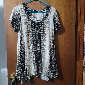 Hanna Jones Couture Top. Size S.  (682)